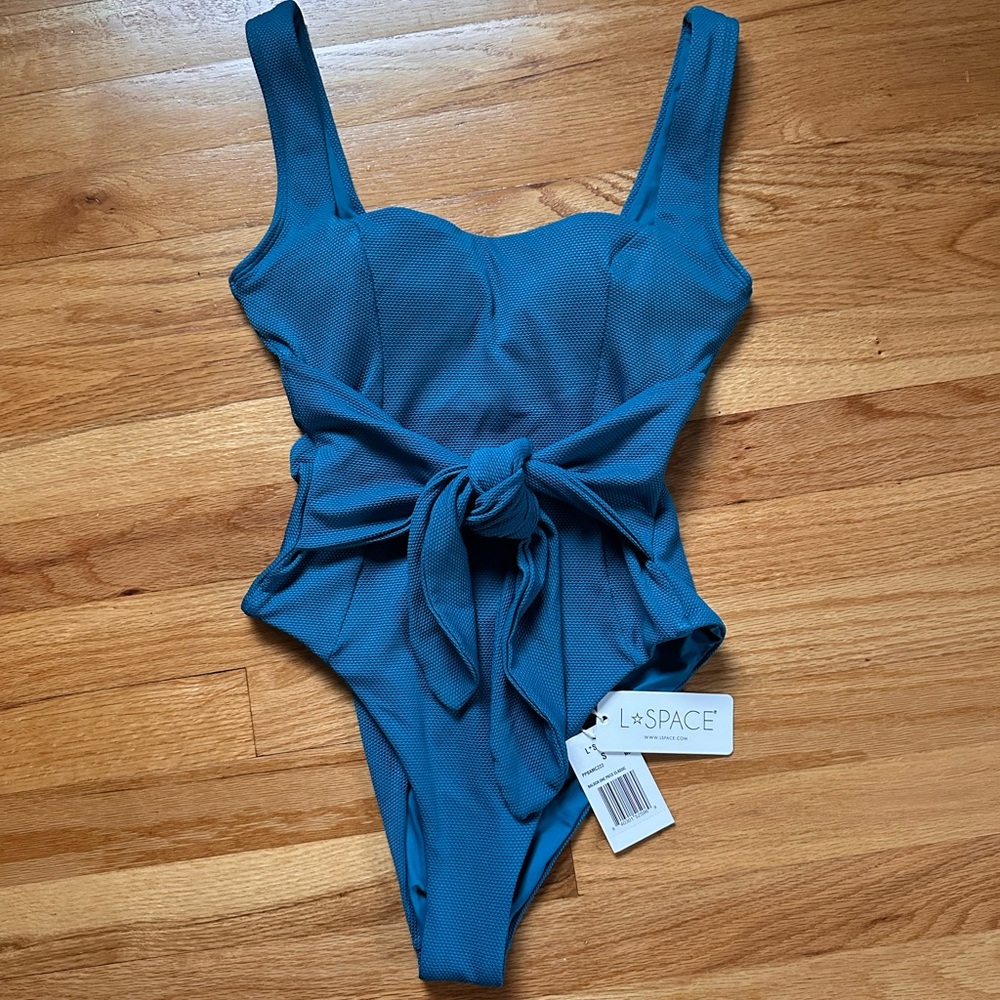NWT!  LSPACE Balboa one-piece (hygenic liner intact)